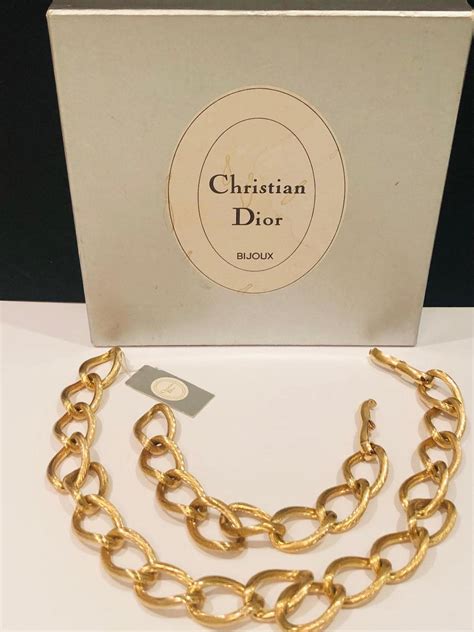 used dior necklace|dior necklace vintage.